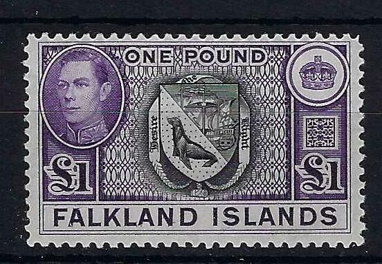 Image of Falkland Islands SG 163var UMM British Commonwealth Stamp